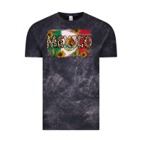 Cloud Black Mexico Vintage Tee - RanaPortraitStore