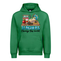 Emerald teachers change the world Urban Hoodie - BarkalooDesign