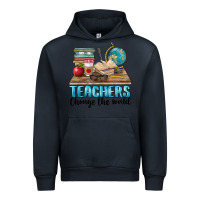 Navy teachers change the world Urban Hoodie - BarkalooDesign