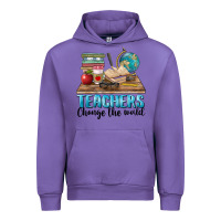 Tulip teachers change the world Urban Hoodie - BarkalooDesign