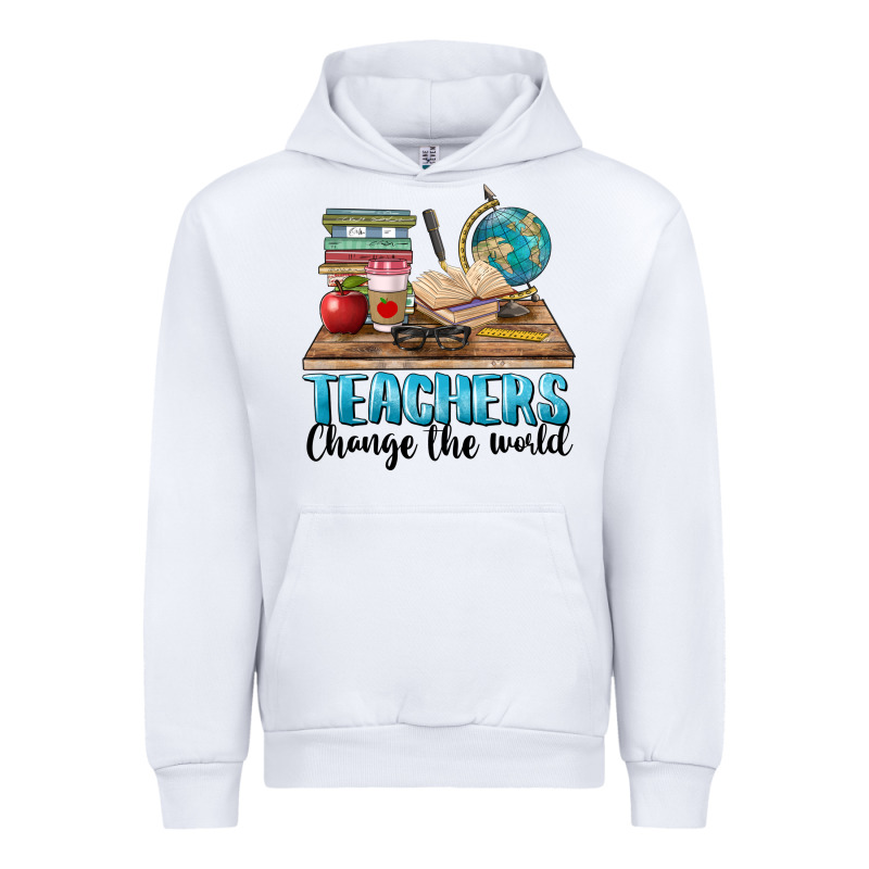 Teachers Change The World Urban Hoodie by BarkalooDesign | Teevron