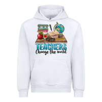 White teachers change the world Urban Hoodie - BarkalooDesign