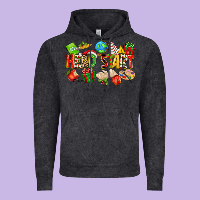 Christmas Head Start Vintage Hoodie Designed By Texasbilliewilder