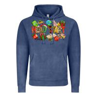 Vintage Denim christmas head start Vintage Hoodie - texasbilliewilder