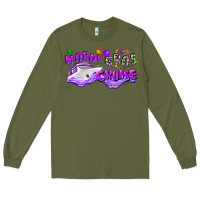 Army Green mardi gras cruise Long Sleeve Tee - CowGirlArtShop