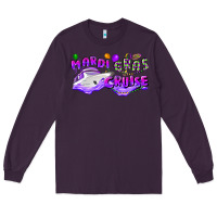 Plum mardi gras cruise Long Sleeve Tee - CowGirlArtShop