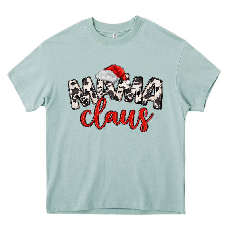 Mama Claus Heavy Core Tee by MaliasSmallBusiness | Teevron