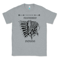 Heather Grey A Feathered indians tyler darling childers art gift for fans Classic Tee - tuanDangUi