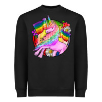 Black Pride unicorn Heavyweight Sweatshirt - FaDigitalArtStudio