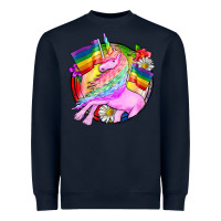 Navy Pride unicorn Heavyweight Sweatshirt - FaDigitalArtStudio