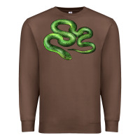 Chestnut boomslang snake Premium Sweatshirt - LillyAllenDesigns