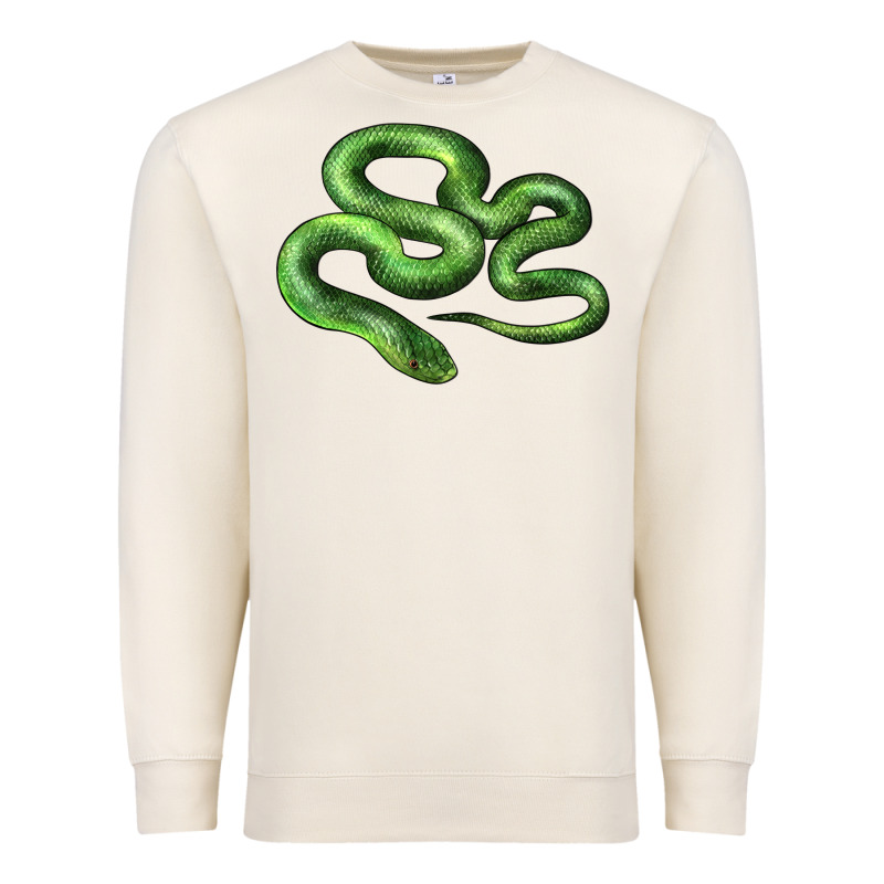 Boomslang Snake Premium Sweatshirt by LillyAllenDesigns | Teevron