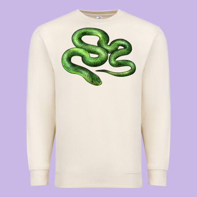 Boomslang Snake Premium Sweatshirt Designed By Lillyallendesigns