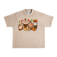 French Oak Pumpkin Spice Coffee Cups Urban Heavy Tee - texasbilliewilder