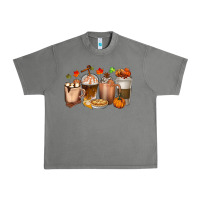 Tornado Pumpkin Spice Coffee Cups Urban Heavy Tee - texasbilliewilder