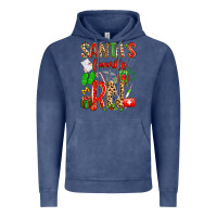 Vintage Denim santa's favorite RN Vintage Hoodie - texasbilliewilder