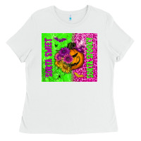 White sorta sweet sorta spooky tumbler Ladies Tee - BundleAndBundleShop
