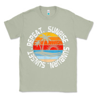 Matcha sunrise sunburn sunset repeat retro vintage gift vacation t shirt Classic Tee - tuanDangUi