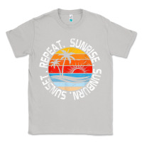 Moon Dust sunrise sunburn sunset repeat retro vintage gift vacation t shirt Classic Tee - tuanDangUi