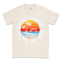 Natural sunrise sunburn sunset repeat retro vintage gift vacation t shirt Classic Tee - tuanDangUi