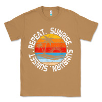Toasted Coconut sunrise sunburn sunset repeat retro vintage gift vacation t shirt Classic Tee - tuanDangUi