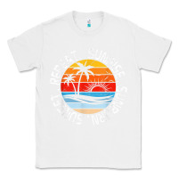 White sunrise sunburn sunset repeat retro vintage gift vacation t shirt Classic Tee - tuanDangUi