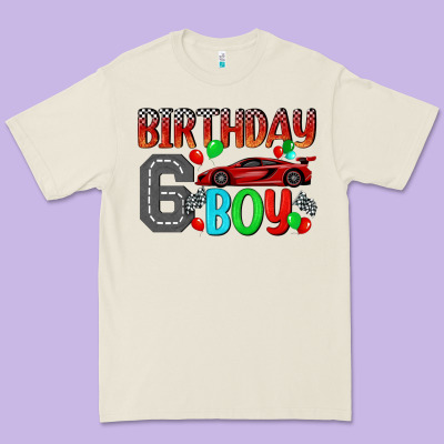 Birthday Boy 6 Premium Tee Designed By Bundleandbundleshop
