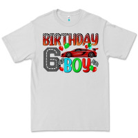 Dove Grey birthday boy 6 Premium Tee - BundleAndBundleShop