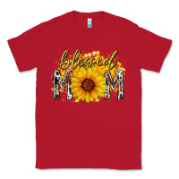 Red blessed mom sunflower Classic Tee - RacoonDesign