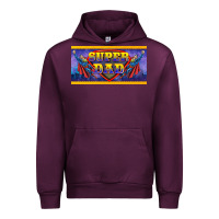 Mauve Wine super dad Urban Hoodie - BarkalooDesign
