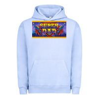 Pigment Grape Ice super dad Urban Hoodie - BarkalooDesign