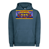 Pigment Midnight Navy super dad Urban Hoodie - BarkalooDesign