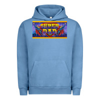 Pigment Pebble Blue super dad Urban Hoodie - BarkalooDesign