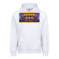 White super dad Urban Hoodie - BarkalooDesign