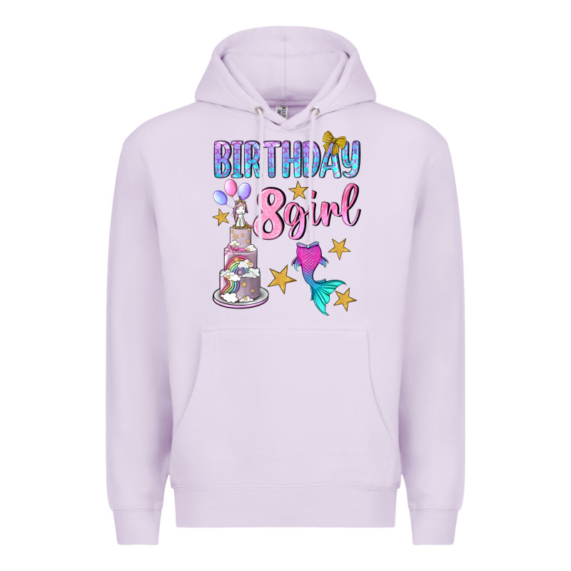 Birthday Girl 8 Premium Hoodie by BundleAndBundleShop | Teevron