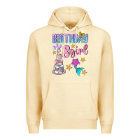 Pina Colada birthday girl 8 Premium Hoodie - BundleAndBundleShop