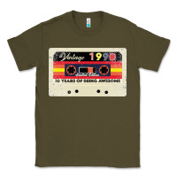 Army Green 30th birthday 30 years 1990 retro tape cassette Classic Tee - Bettercallsaul