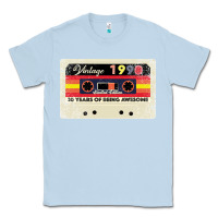 Dusty Blue 30th birthday 30 years 1990 retro tape cassette Classic Tee - Bettercallsaul