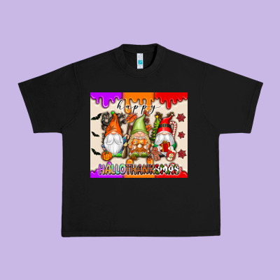 Happy Hallothanksmas Gnomes Urban Heavy Tee Designed By Texasbilliewilder
