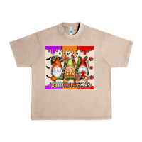 French Oak Happy Hallothanksmas gnomes Urban Heavy Tee - texasbilliewilder