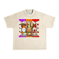 Sandshell Happy Hallothanksmas gnomes Urban Heavy Tee - texasbilliewilder