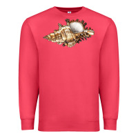 Cardinal murex snail Premium Sweatshirt - LillyAllenDesigns