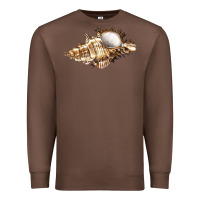 Chestnut murex snail Premium Sweatshirt - LillyAllenDesigns