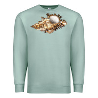 Seafoam murex snail Premium Sweatshirt - LillyAllenDesigns
