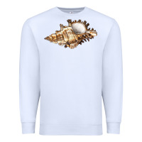 White murex snail Premium Sweatshirt - LillyAllenDesigns
