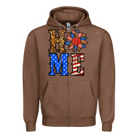 Chestnut 4th of july home Zipper Hoodie - BundleAndBundleShop