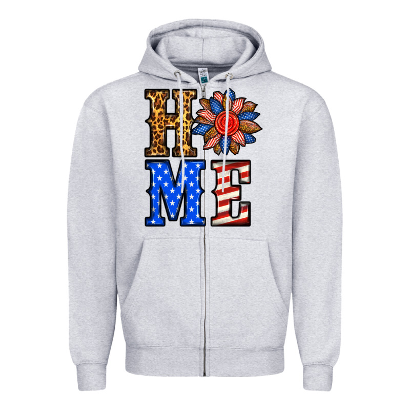 4th Of July Home Zipper Hoodie by BundleAndBundleShop | Teevron