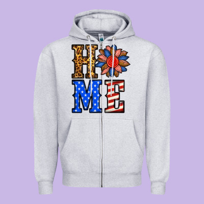 4th Of July Home Zipper Hoodie Designed By Bundleandbundleshop