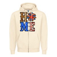 Sandshell 4th of july home Zipper Hoodie - BundleAndBundleShop
