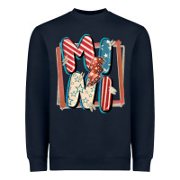 Navy 4th of July mini with lightning bolt Heavyweight Sweatshirt - FaDigitalArtStudio